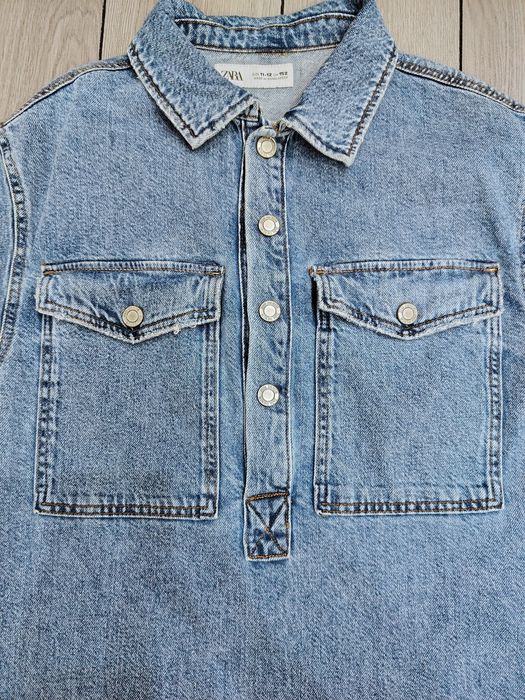 Джинсовый сарафан Zara