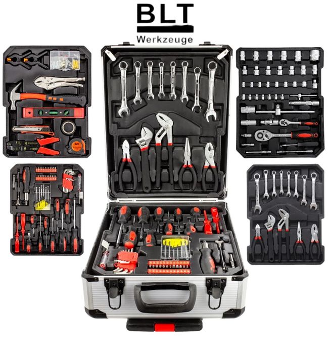 Куфар с Инструменти 1050 части Професионален