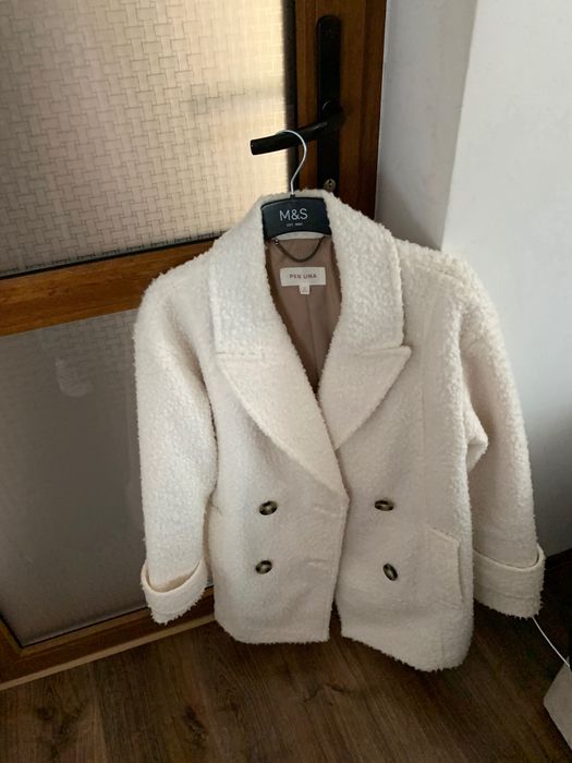 Coat Marks and Spencer si Geaca piele Superdry marimea M