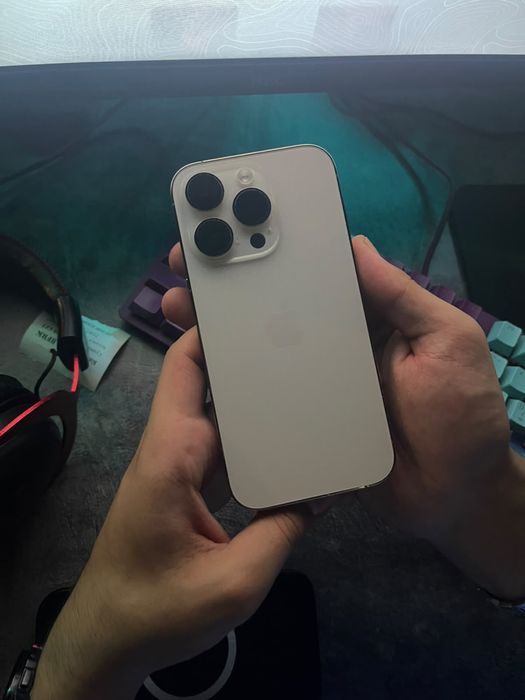 Iphone 14 pro золотистый