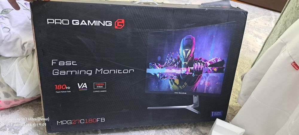 Монитор Pro Gaming 27 180Hz