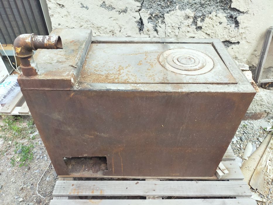 Паравой печька дымавой