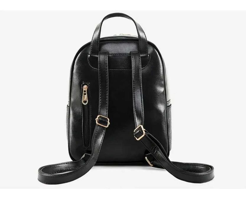 Комплект Дамска Раница, Чанта и Несесер с подарък мече