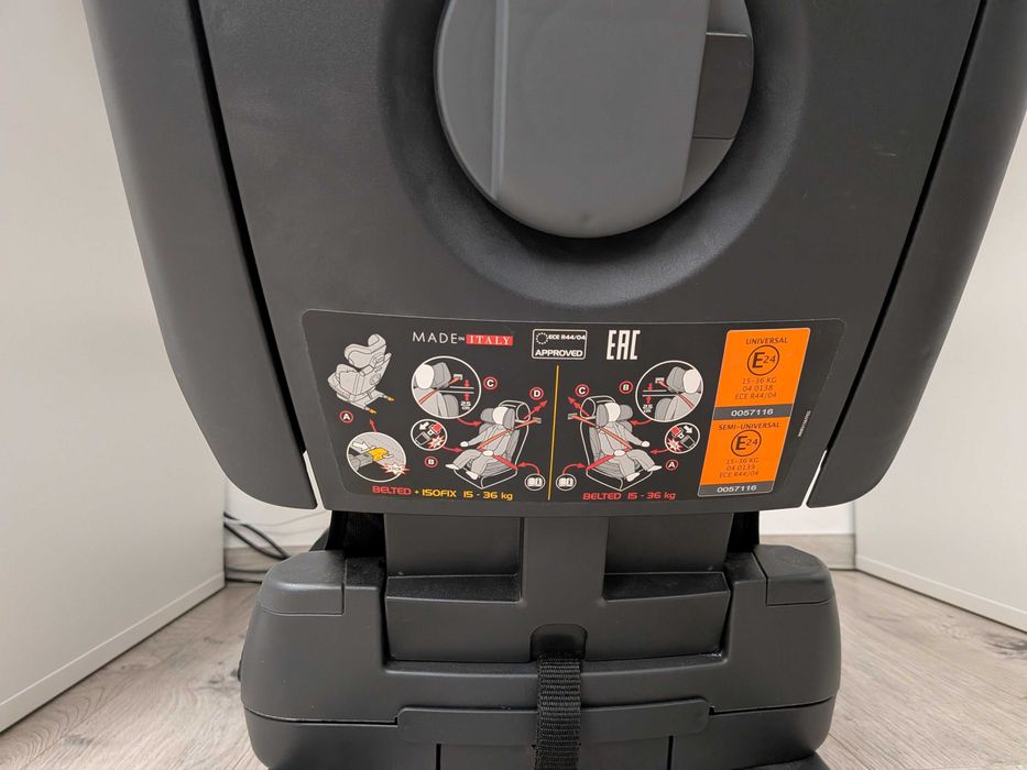 Scaun auto Peg Perego Viaggio 2-3 Flex Licorice, Negru
