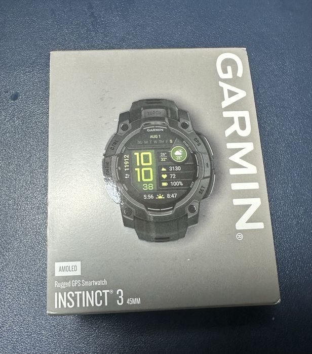 Продам новые Garmin Instinct 3 (45мм) Amoled