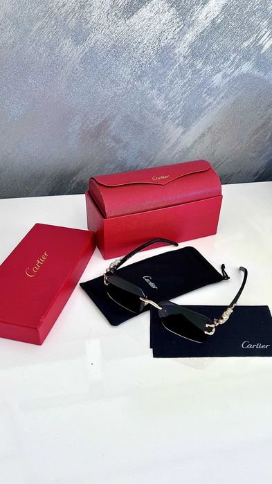 Слънчеви Очила Cartier - НОВИ Унисекс Очила с Ефектна Рамка