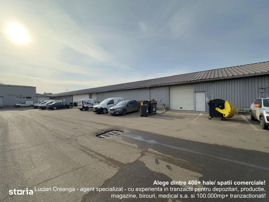Hala de la 265mp la 530mp, centura, Tatarasi, intre Lidl si Kaufland