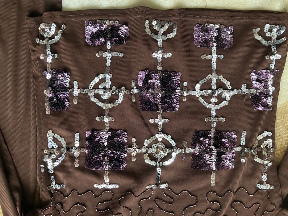 Дамска блуза с пайети