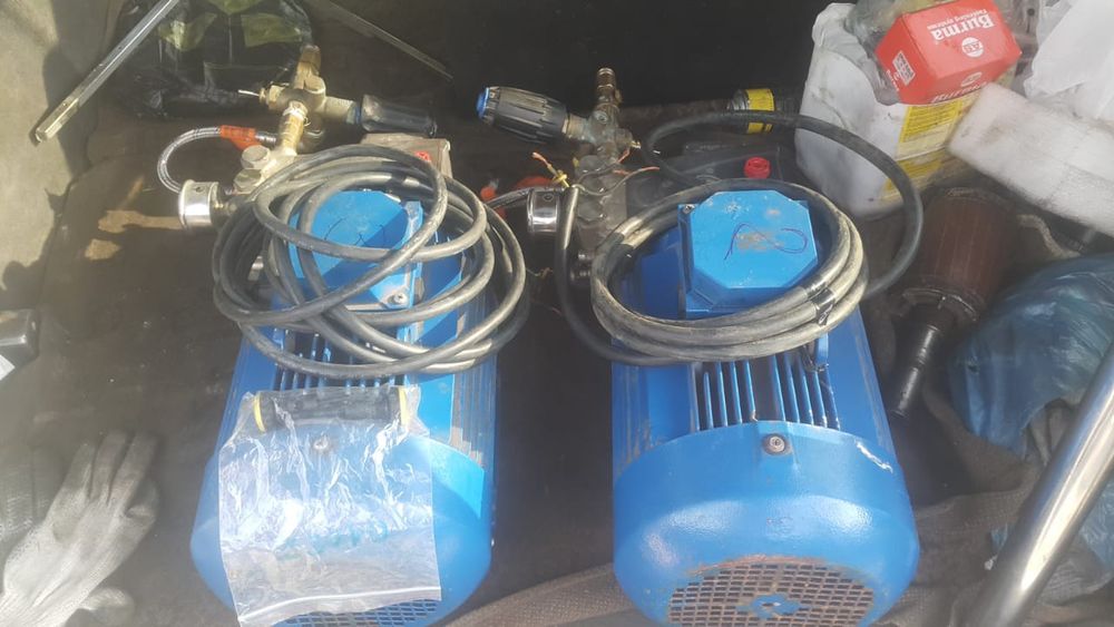 Аппарат для автомойки с электродвигатем