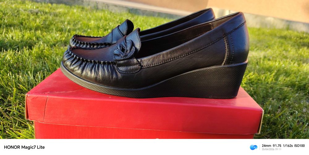 Mocasini super comozi piele naturala Gosoft