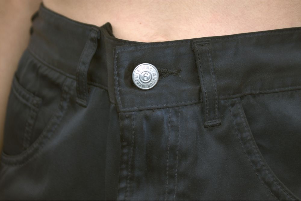 Maison Margiela Oversized Черни Панталони