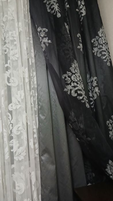 Необычные двойные шторы Турция