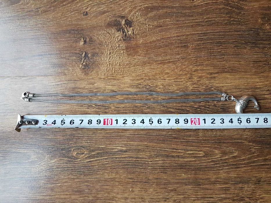 Lanț argint 925 bărbați + pandantiv - Model deosebit