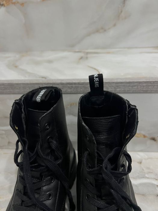 Bocanci Calvin Klein Piele Naturala