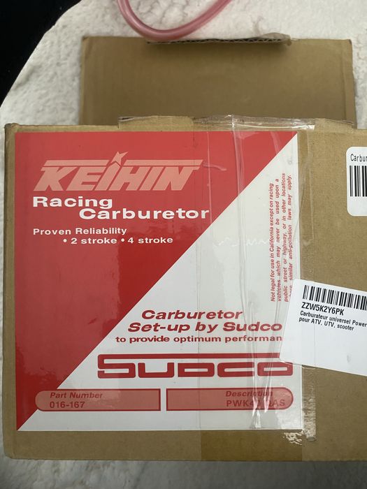 Vand carburator KEIHIN nou original