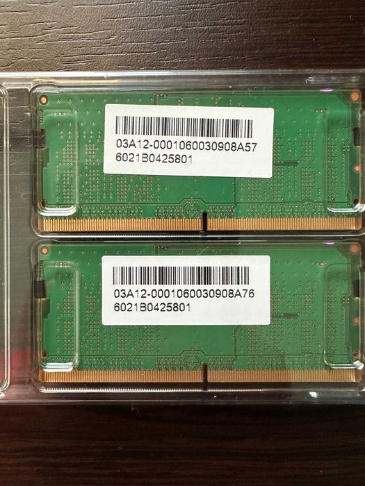 Memorie RAM DDR5 SODIMM 16GB(2x8) dual channel 4800 Mhz CL 40 1.1V