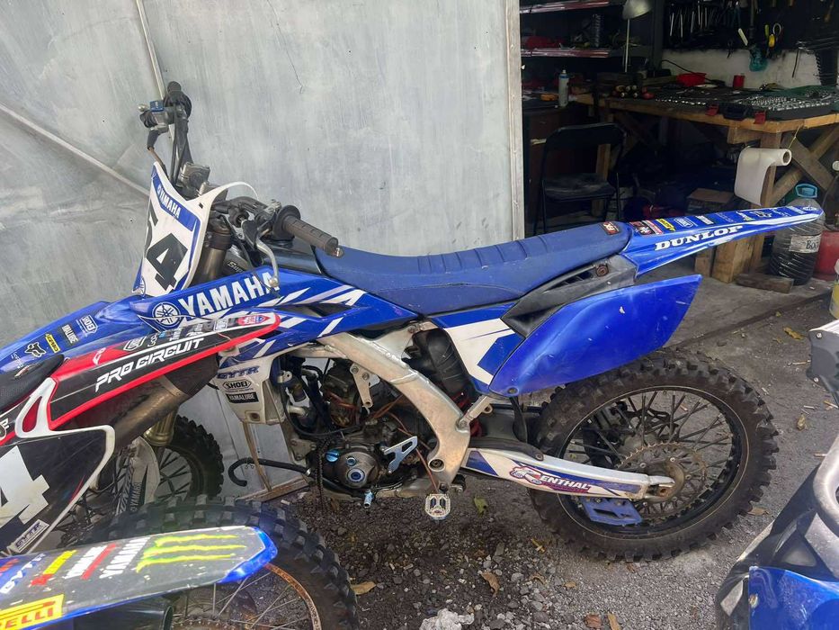 Yamaha YZF 250 2012 на части
