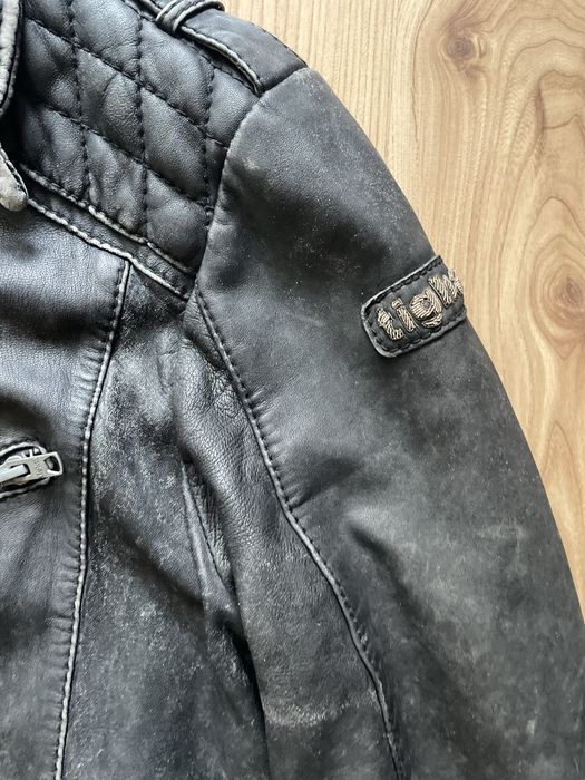 tigha / мъжко кожено(естествена) яке XL