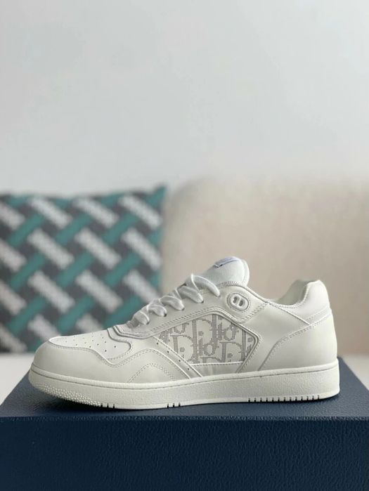 CD B27 Low-Top Sneaker "White Dior Oblique Galaxy"
