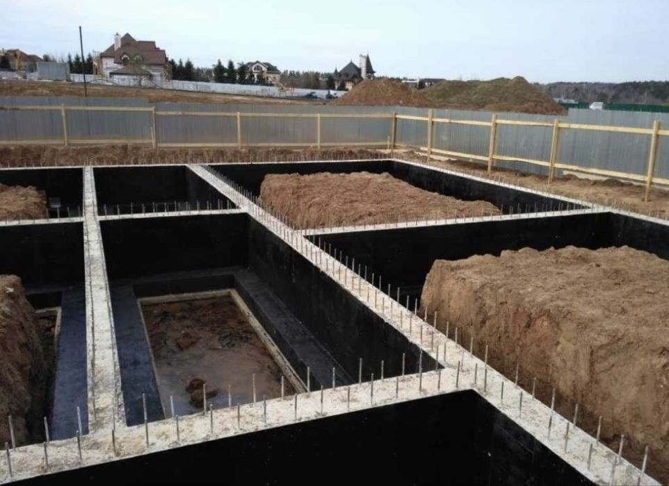 Моналит Фундамент стяжка