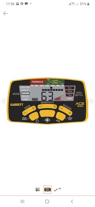 Mеталлоискатель Гаррет ACE 400i