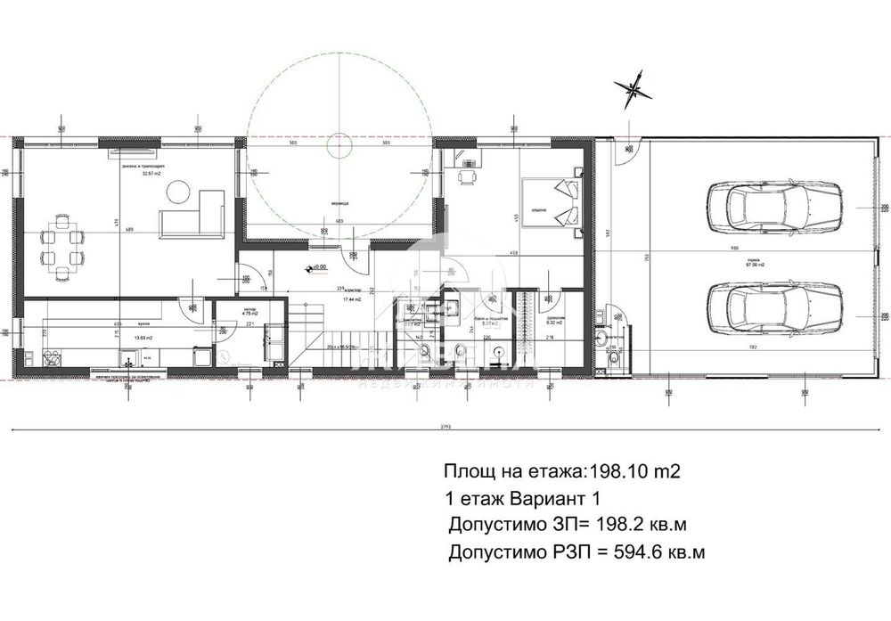 Парцел с ток и вода в м-т Зеленика, район Аспарухово, площ 991 кв.м