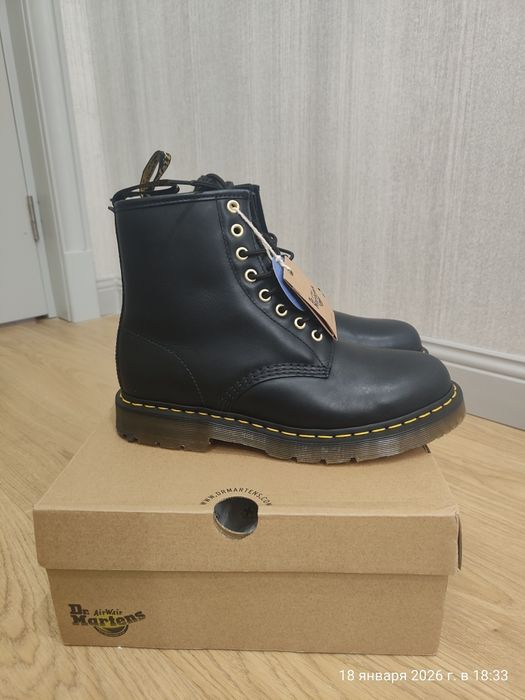 Зимние ботинки Dr. Martens с мехом.