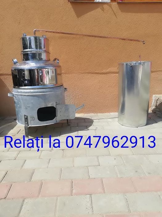 Vand cazane pentru făcut tuica din inox sau din cupru 
Cazane. Este în