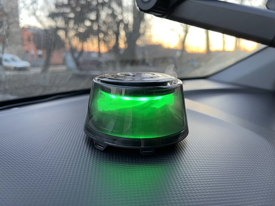 Автомобильный освежитель ароматизатор воздуха Volcano с LED подсветкой