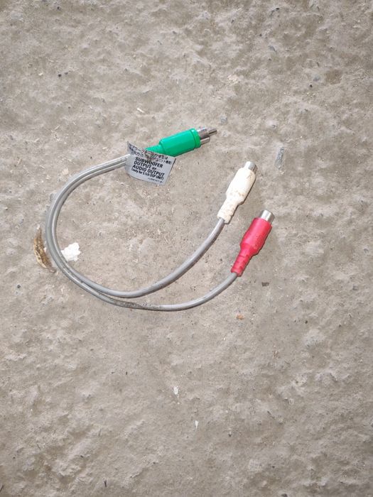 Провода для сабвуфера или усилителья