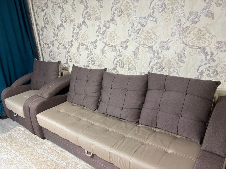 Диван и кресло раздвижные