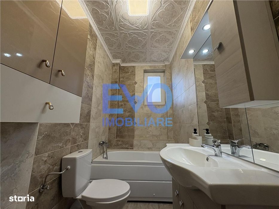 Apartament cu 3 camere, etajul 1, geam la baie, zona Visan Iasi geam l
