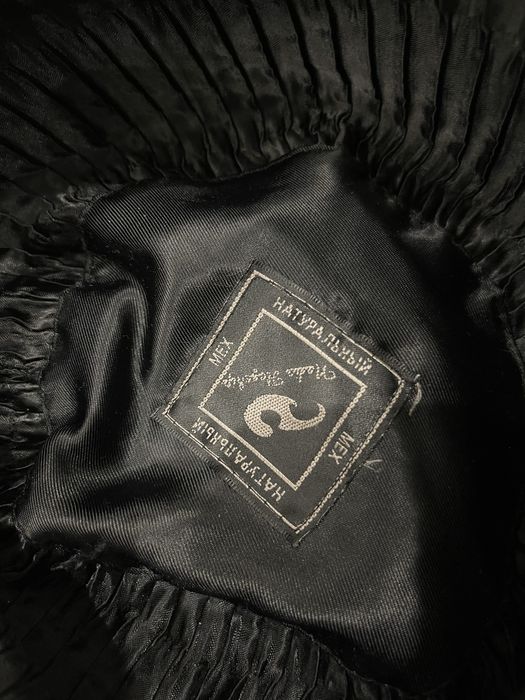 Норковая шапка