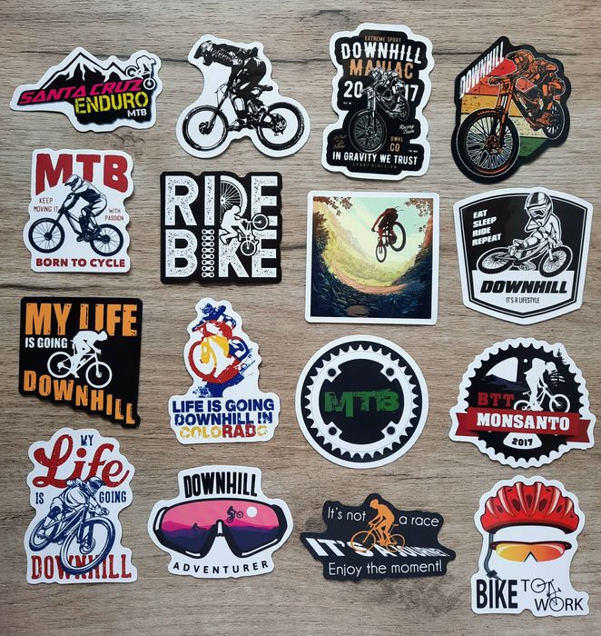 Велосипедные наклейки