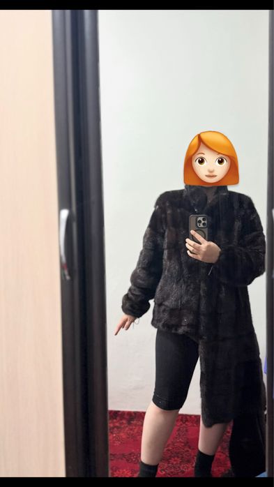 Натуралная норковая шуба