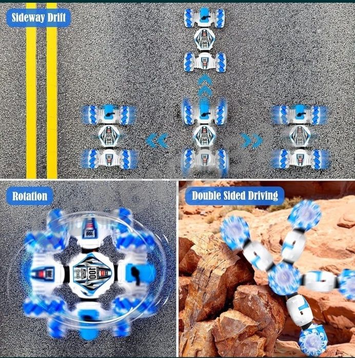 Спрей OFF-Road Кола с дистанционно управление с жестове, Трансформиращ
