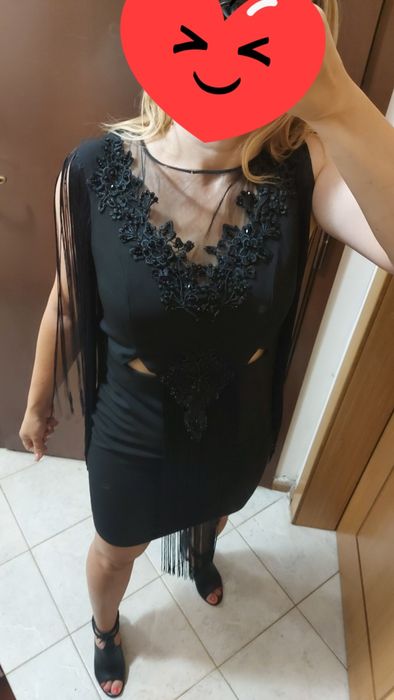 Празнична рокля s-m размер