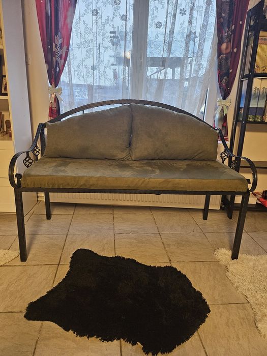 Canapea gradina fier