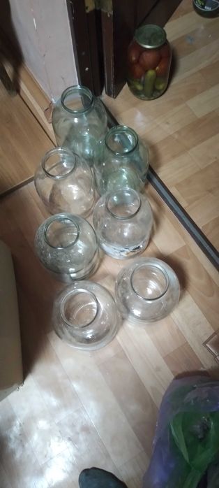 Банки стекляные с крышками