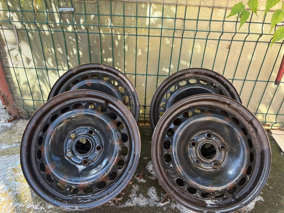 Set de 4 jante 5×112 R 15 vw golf 5,6.