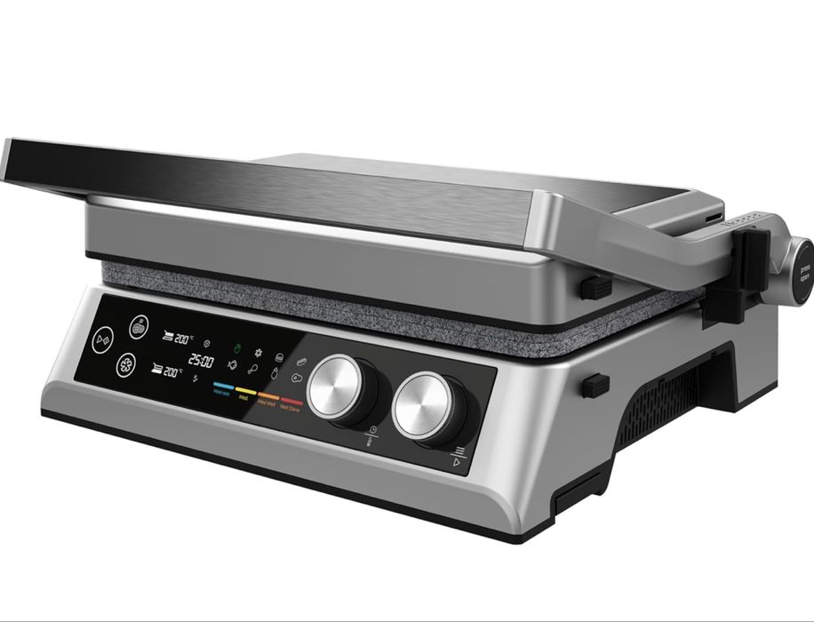 Cecotec Електрическа скара с подвижни плочи. 2400 W - бездимна