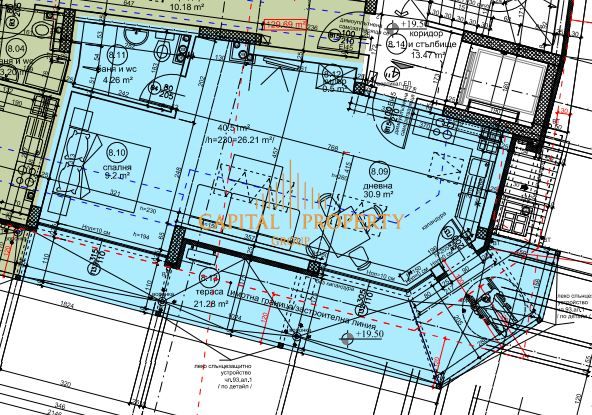 Двустаен апартамент, ново строителство, Централна част, Варна