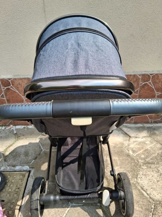 Бебешка количка 3в1 + адаптери за кошче за кола Kikka Boo Divaina