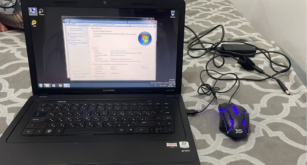 Продается офисный ноутбук