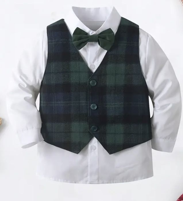 Нов празничен сет от 4 части, 98 размер