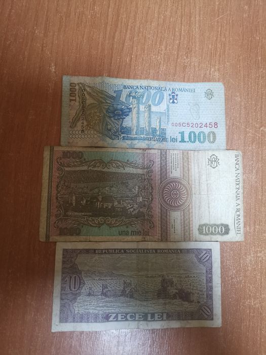 Vând bacnote vechi românești