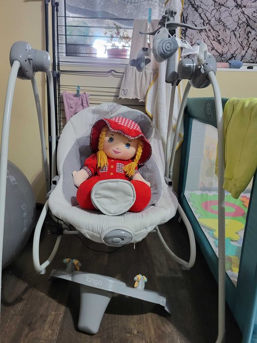 Електрическа бебешка люлка до 9 кг Lorelli Tango