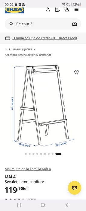 Tabla scris  Ikea