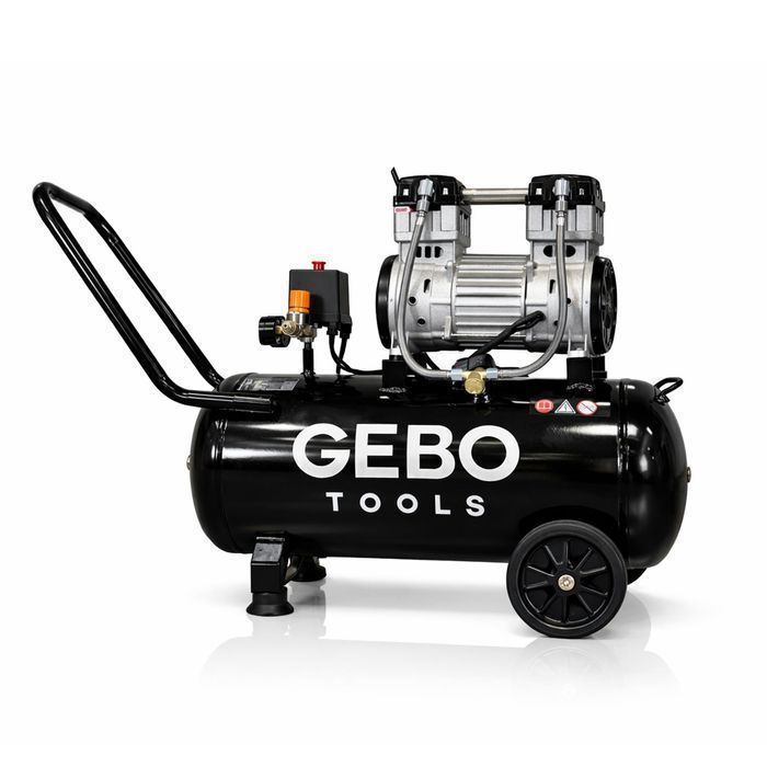 Compresor silentios 50l 2cp gebo tools