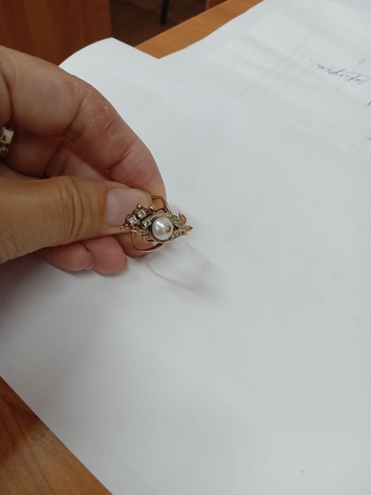 Кольцо золото 585